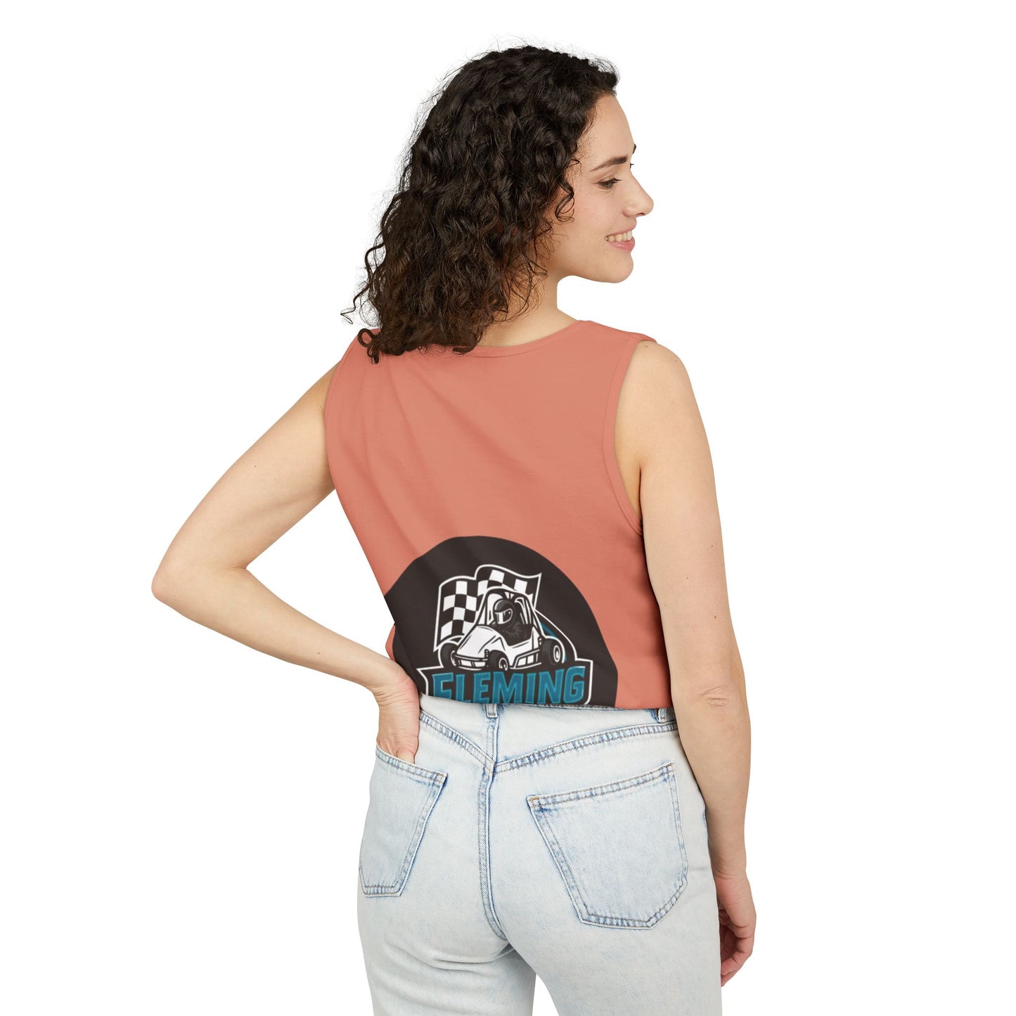 Fleming Racing Tank Top — Motorsports Graphic Tank