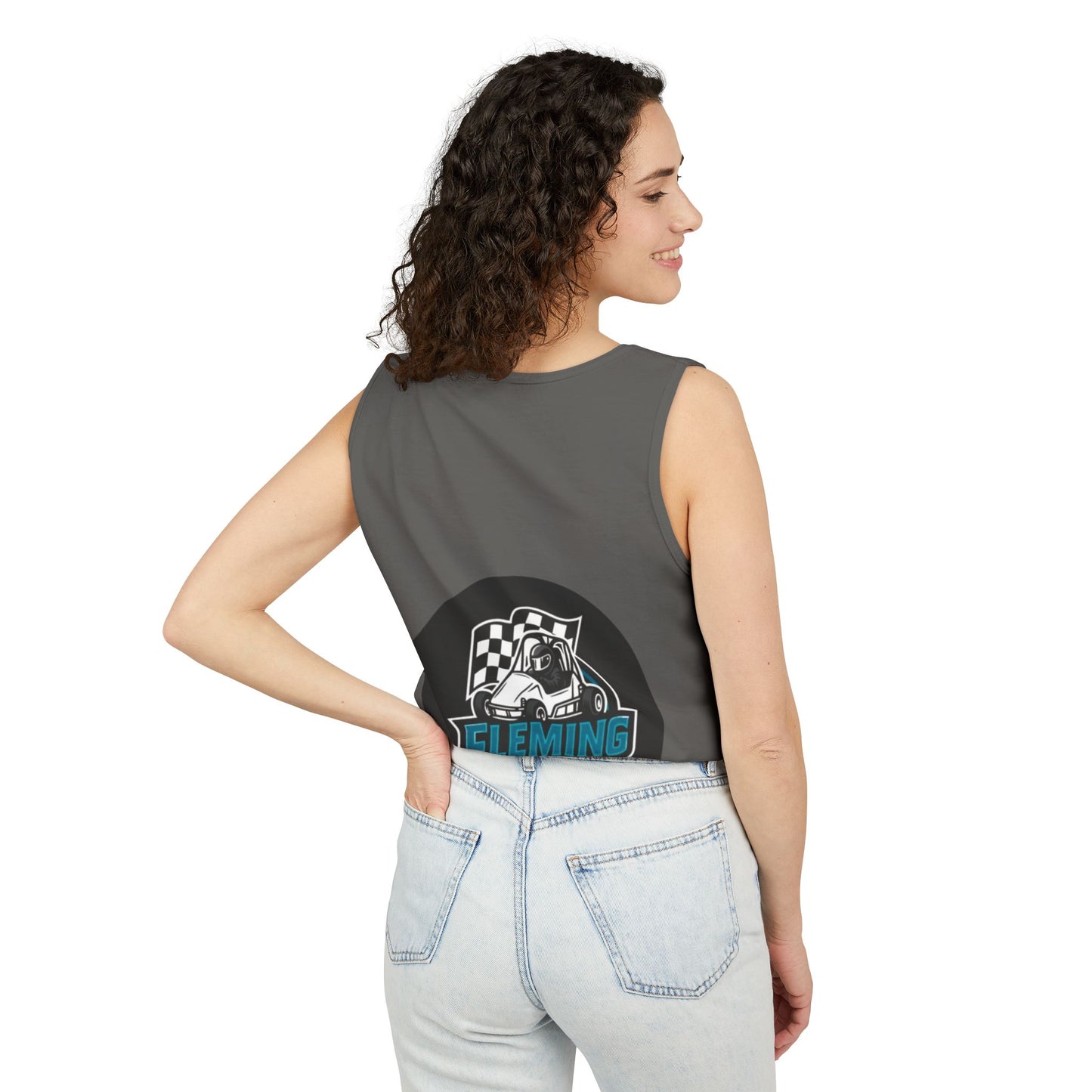 Fleming Racing Tank Top — Motorsports Graphic Tank