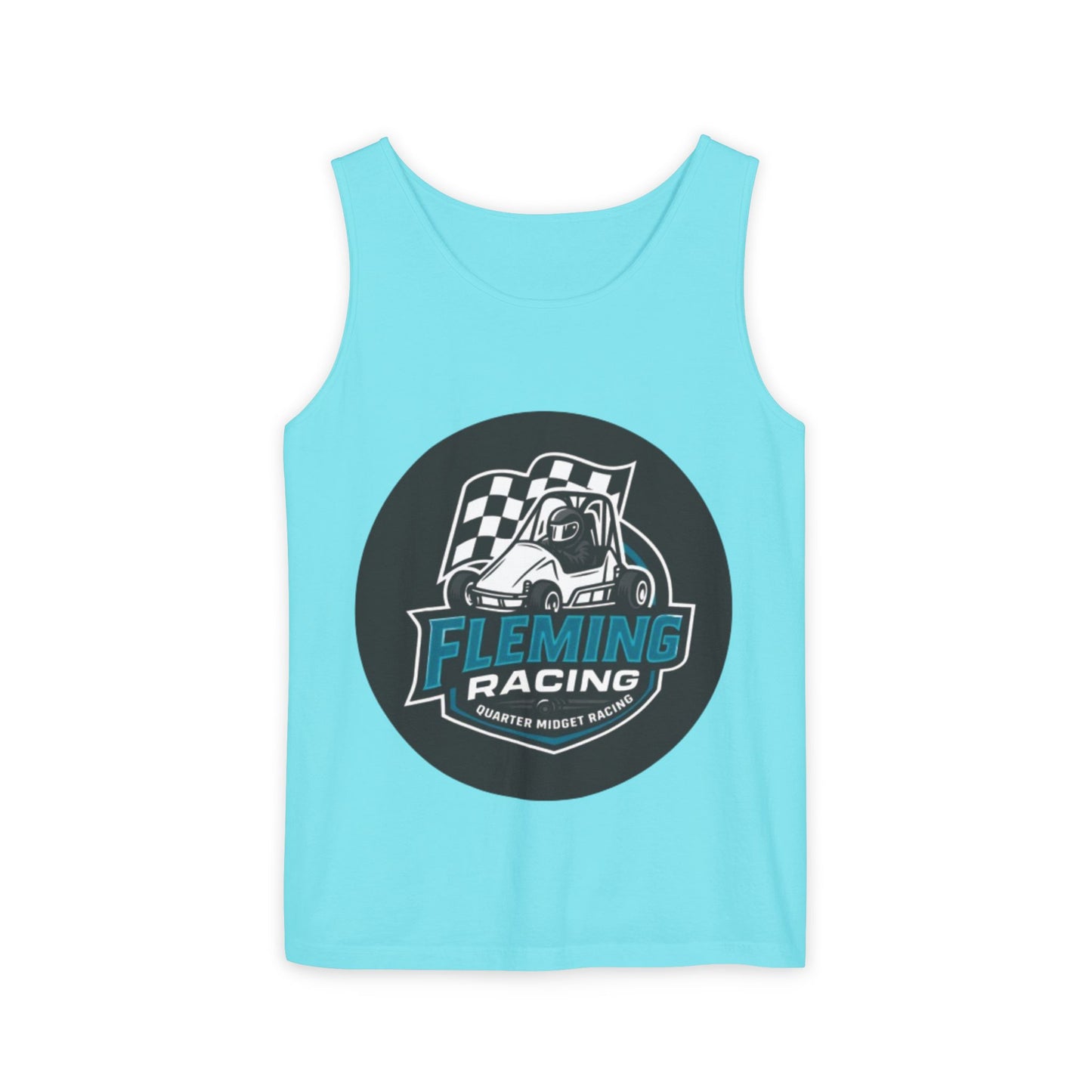 Fleming Racing Tank Top — Motorsports Graphic Tank