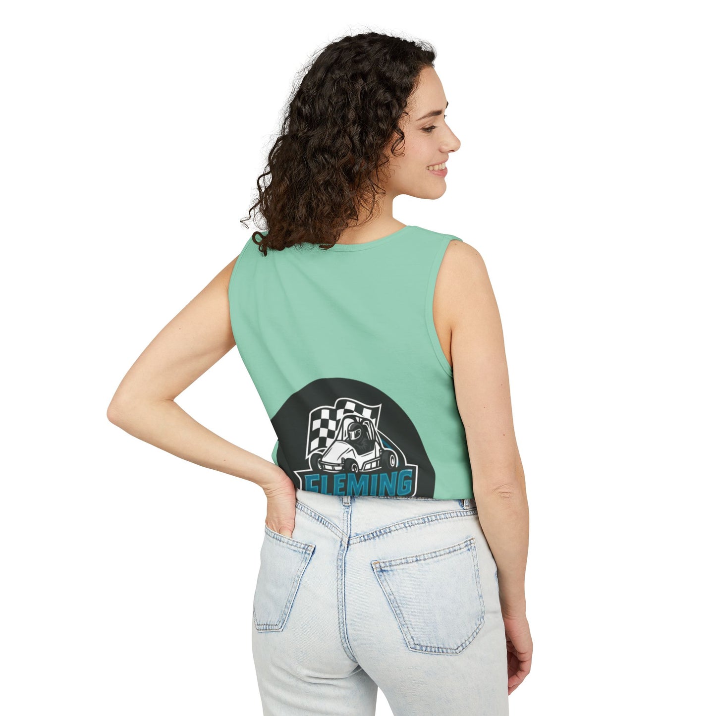 Fleming Racing Tank Top — Motorsports Graphic Tank