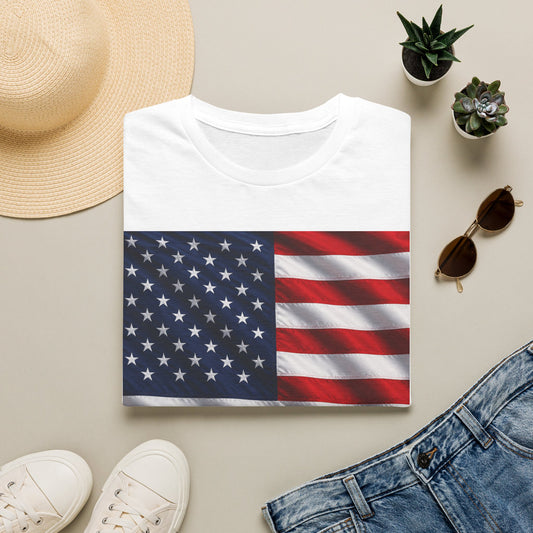 American Flag Graphic T-Shirt | USA Flag Tee, Patriotic Shirt