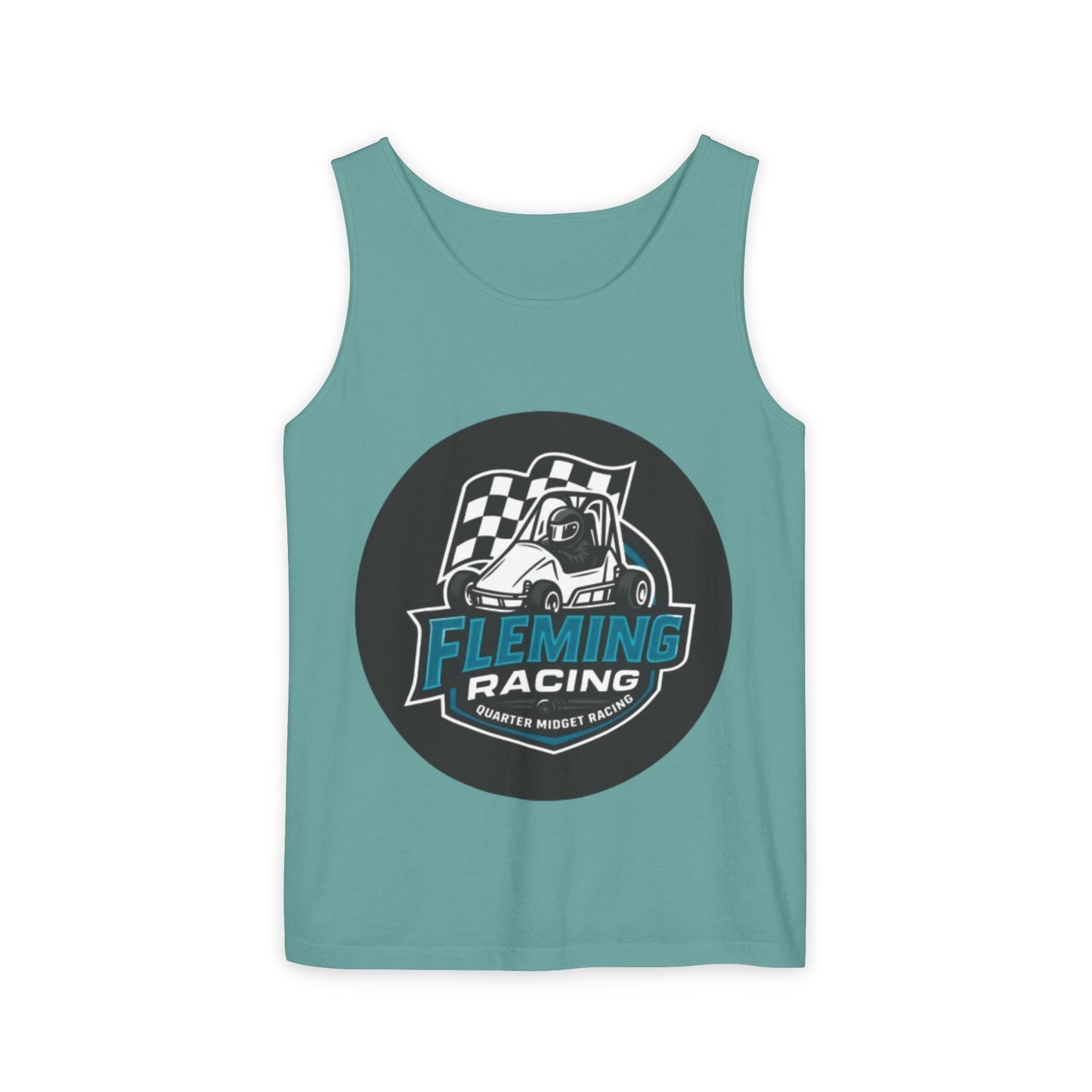 Fleming Racing Tank Top — Motorsports Graphic Tank