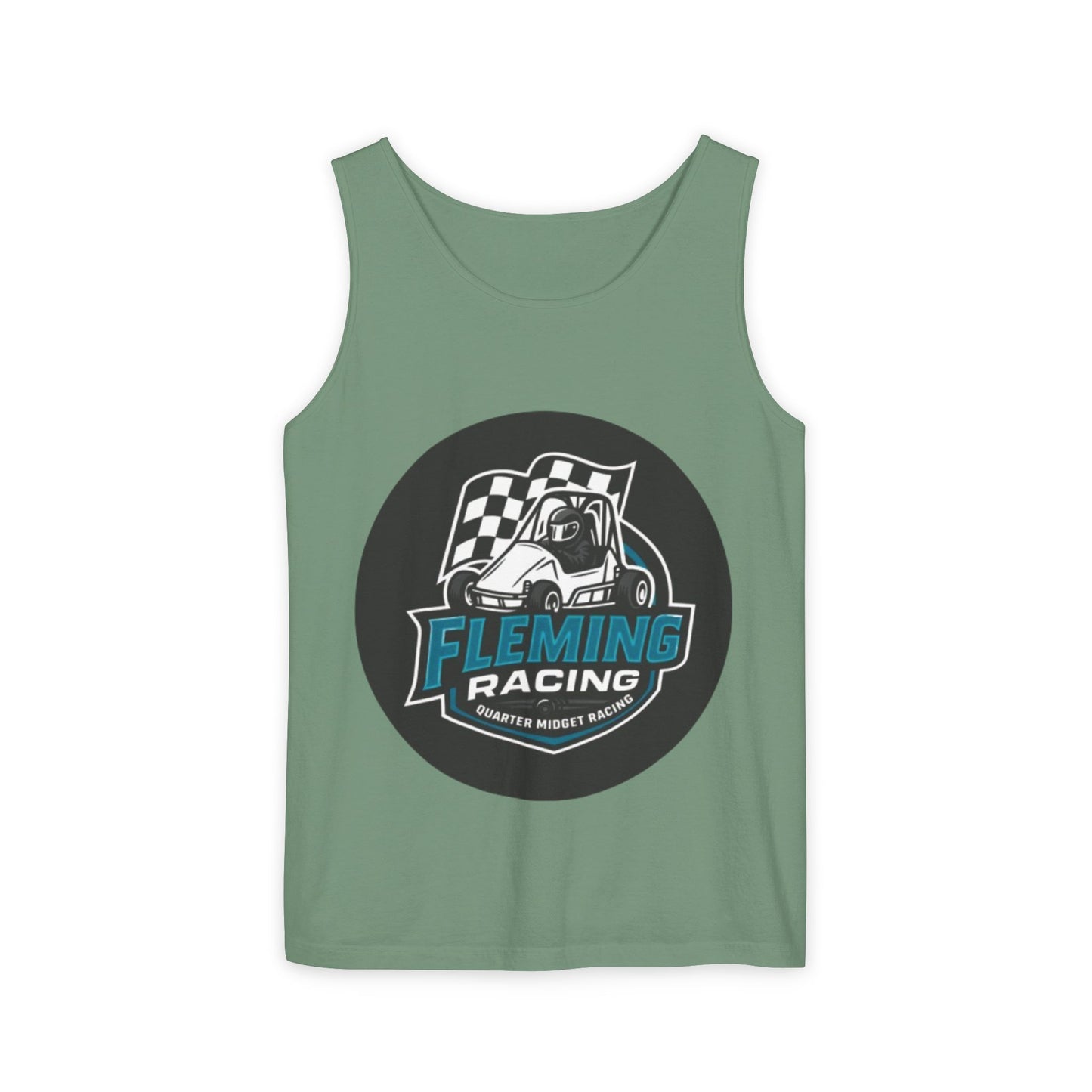Fleming Racing Tank Top — Motorsports Graphic Tank