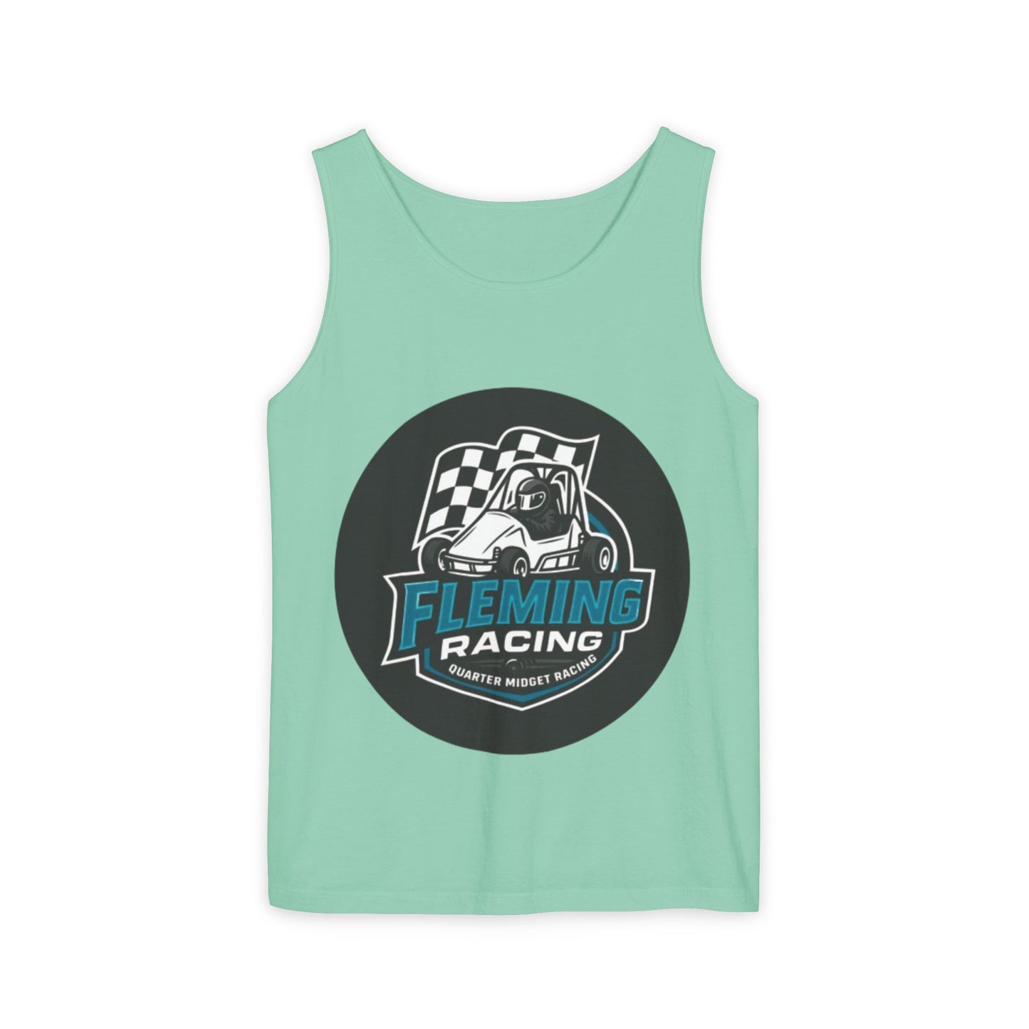 Fleming Racing Tank Top — Motorsports Graphic Tank