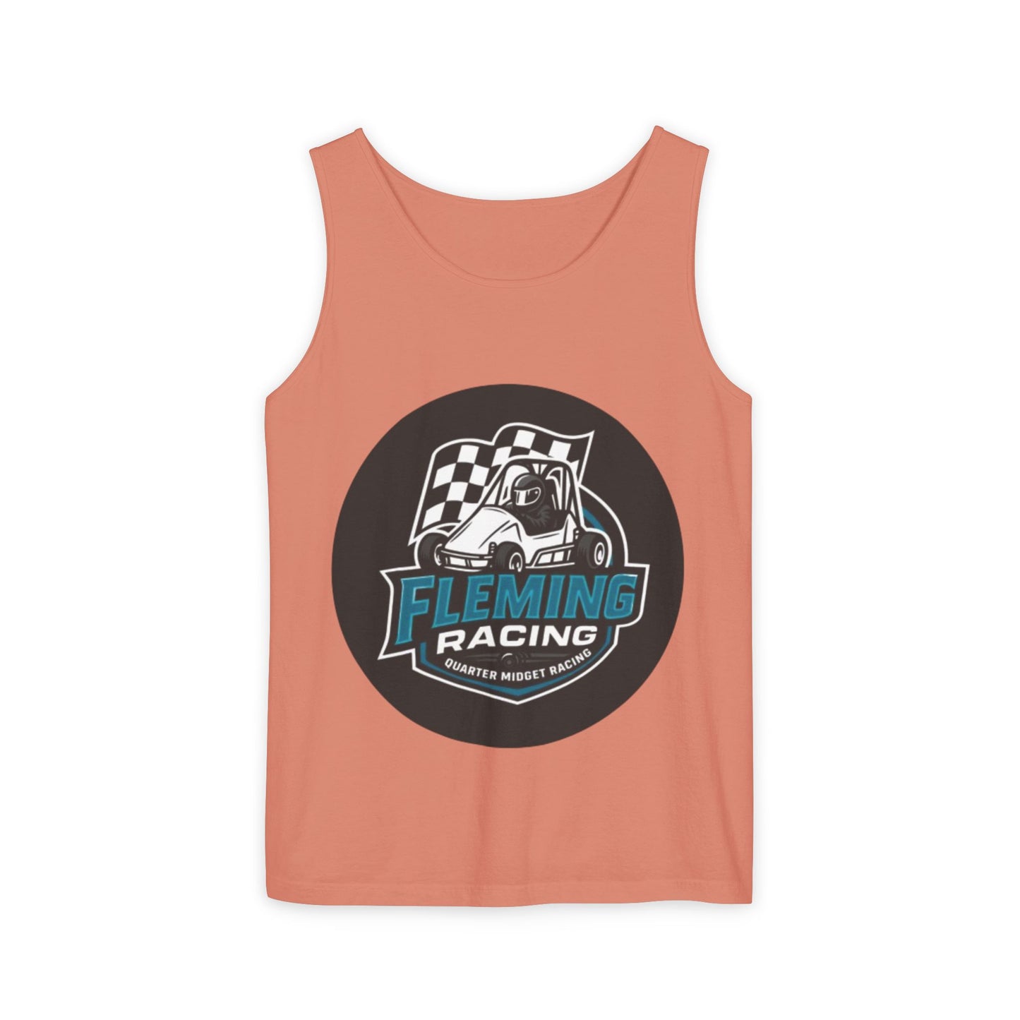 Fleming Racing Tank Top — Motorsports Graphic Tank