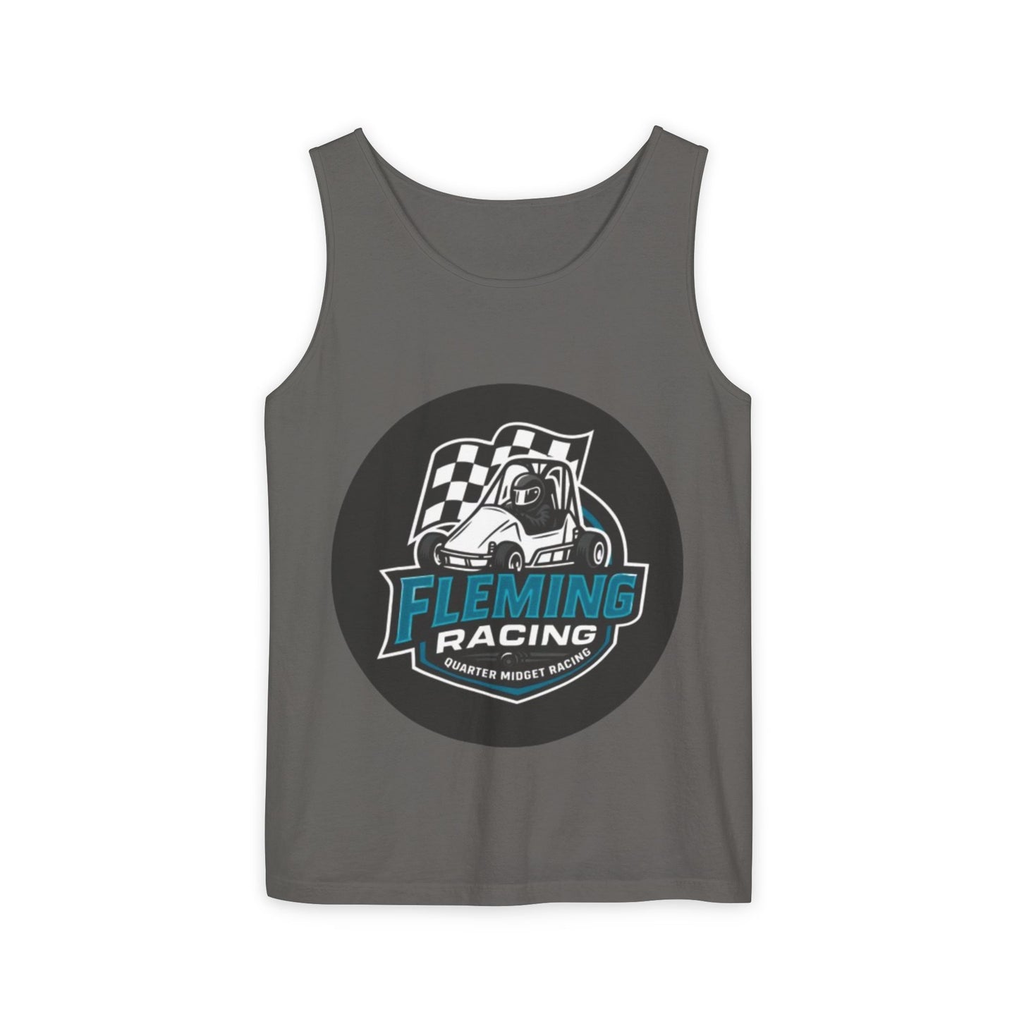 Fleming Racing Tank Top — Motorsports Graphic Tank