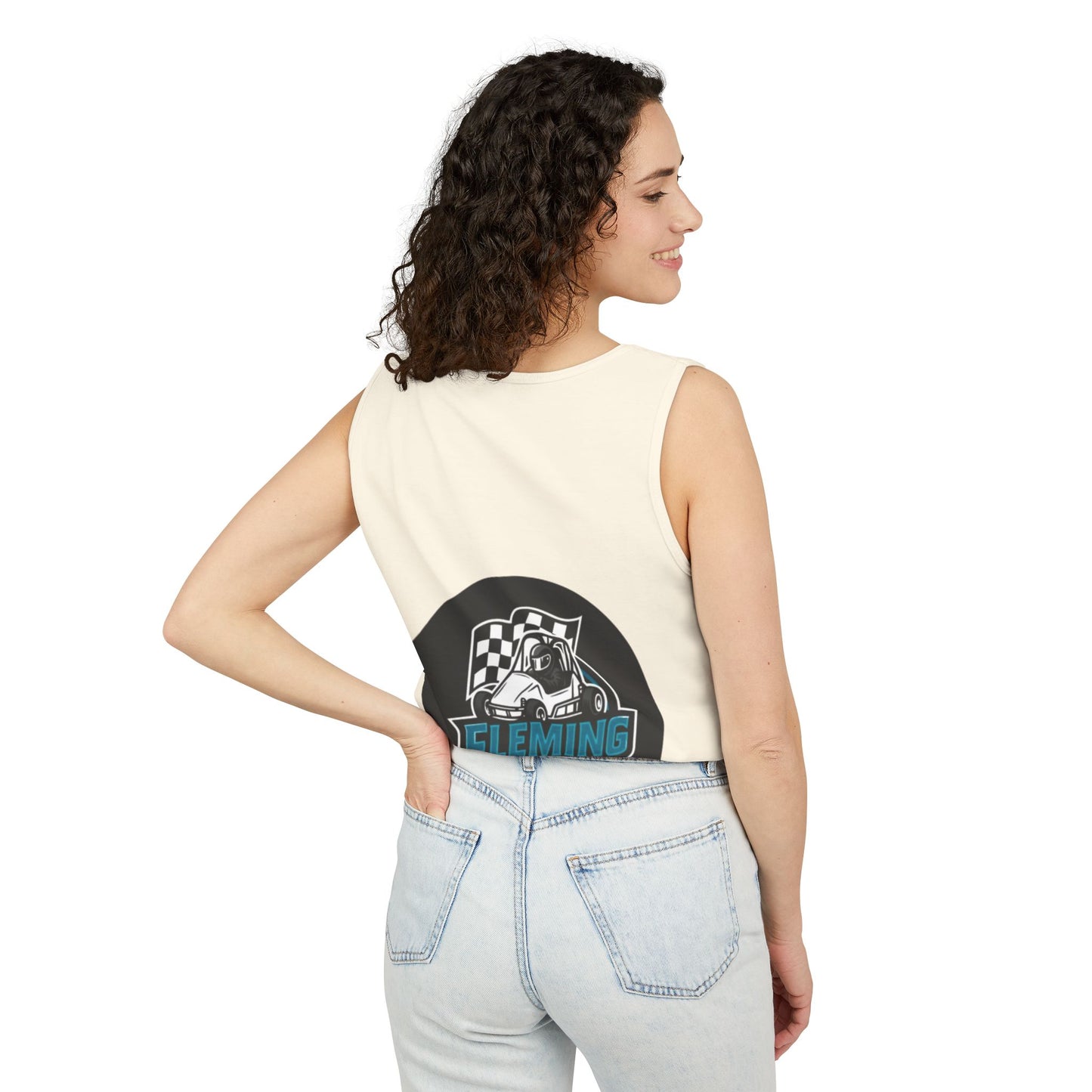 Fleming Racing Tank Top — Motorsports Graphic Tank