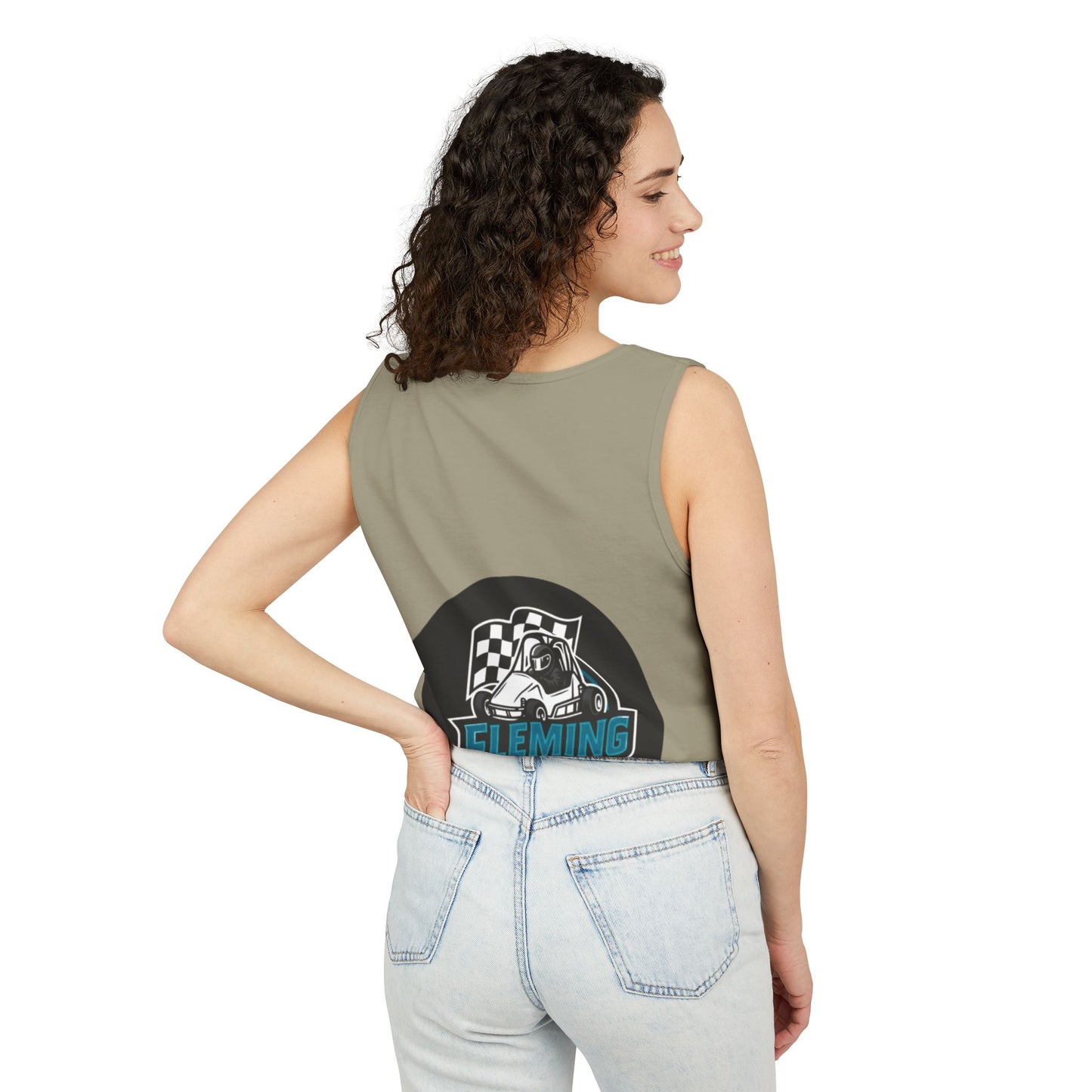 Fleming Racing Tank Top — Motorsports Graphic Tank