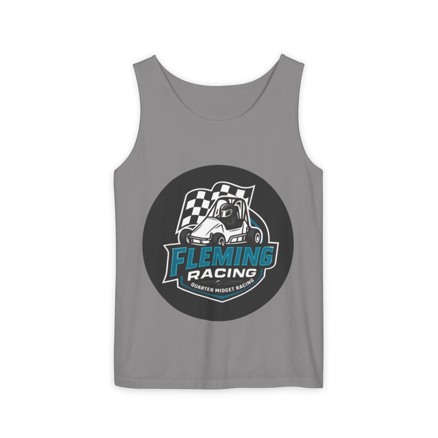 Fleming Racing Tank Top — Motorsports Graphic Tank