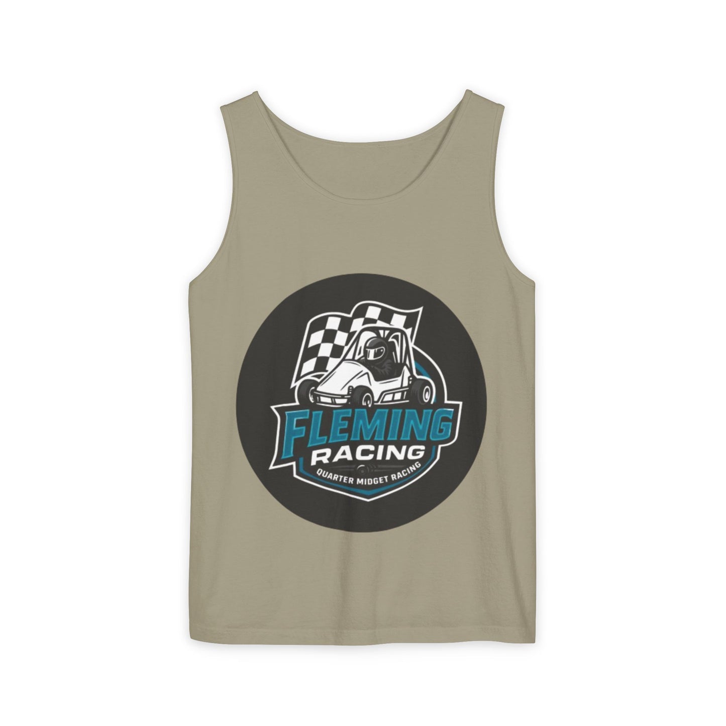 Fleming Racing Tank Top — Motorsports Graphic Tank