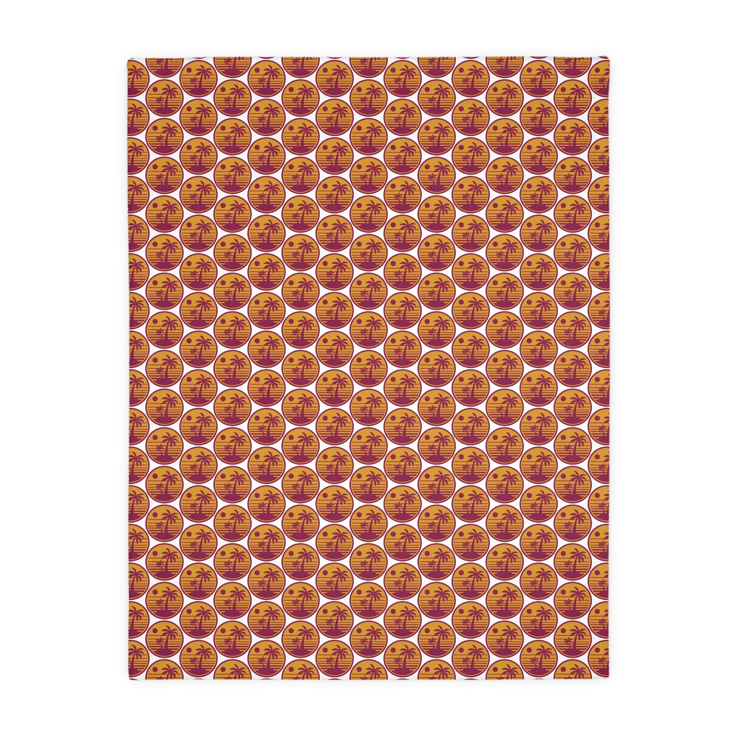 Celestial Pumpkin Pattern Blanket — Cozy Halloween Velveteen Throw