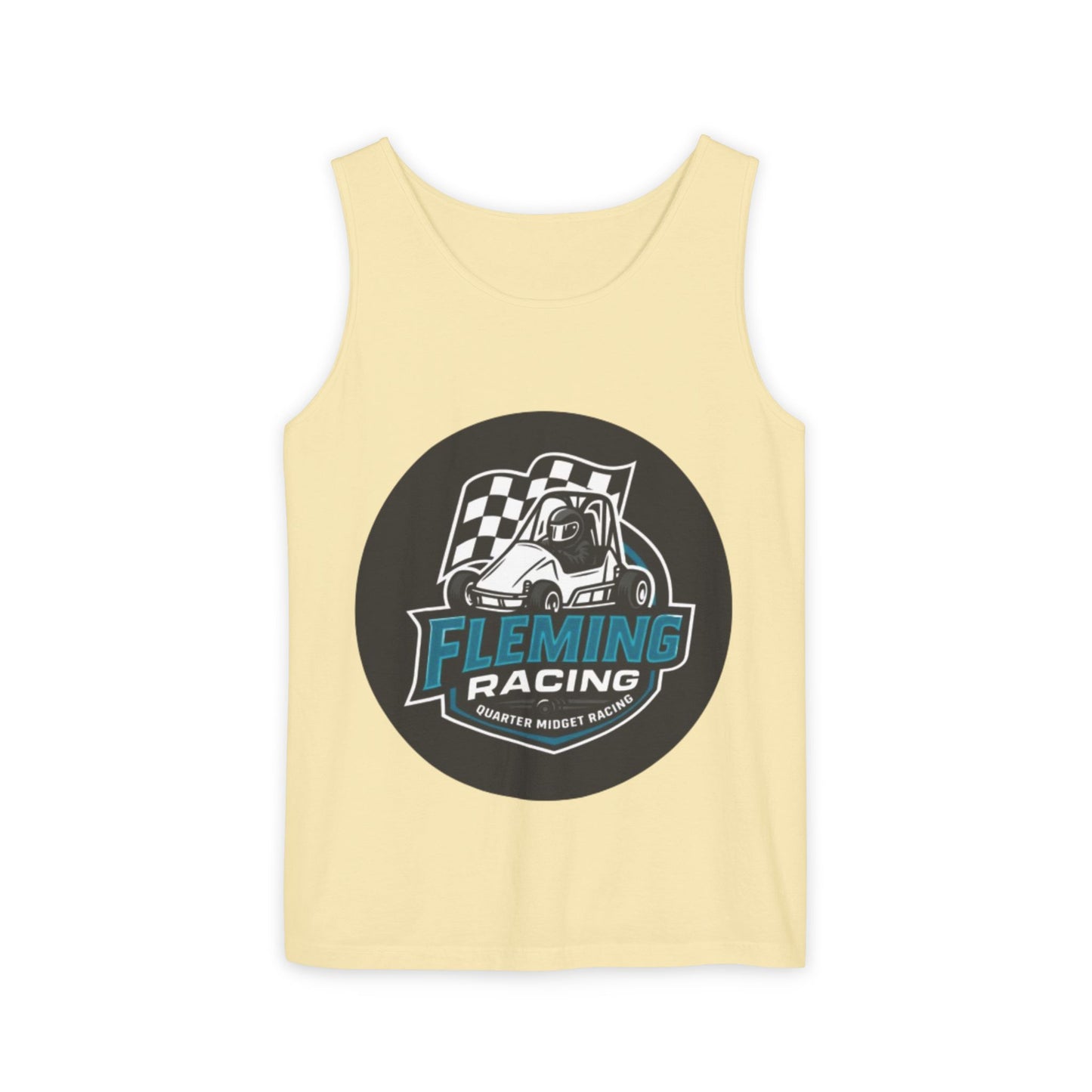Fleming Racing Tank Top — Motorsports Graphic Tank