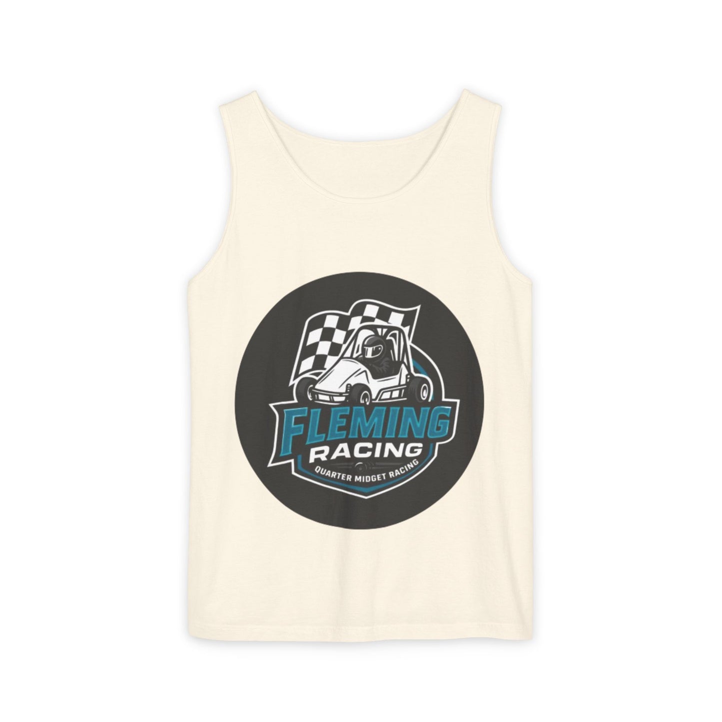 Fleming Racing Tank Top — Motorsports Graphic Tank