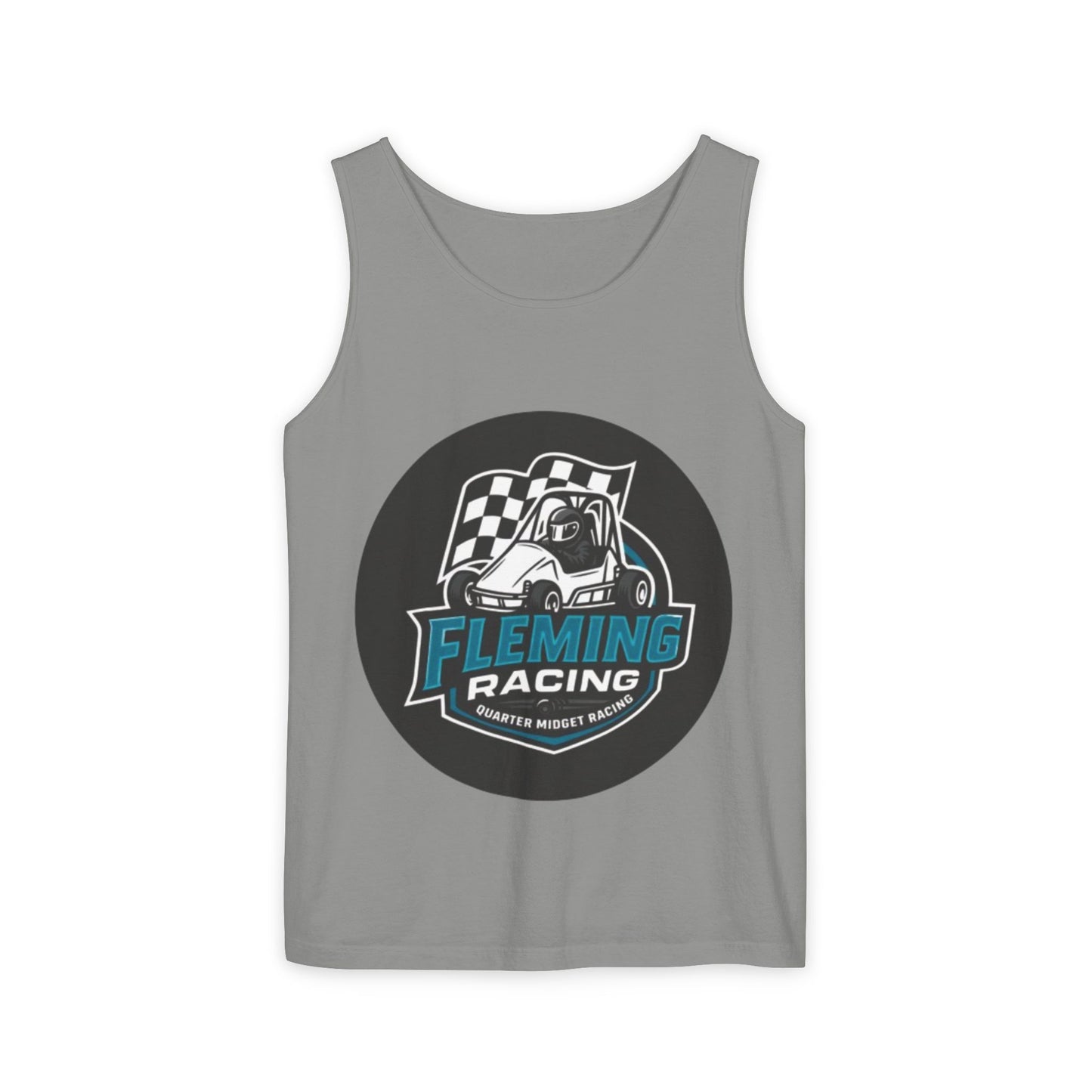 Fleming Racing Tank Top — Motorsports Graphic Tank
